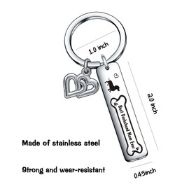 De&ai Best Dachshund Mom Ever Gift Dog Lover Gift dog mom Keychain Dachshund Dog Owner Gifts Dachshund Keychain Mother's Day jewelry Dachshund lover keychain dog gift