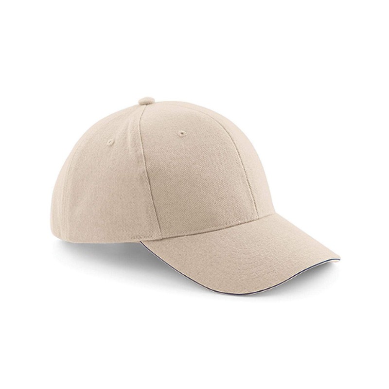 Beechfield Unisex's B065.CSR Pro-Style Heavy Brushed Cotton Cap, Black, One