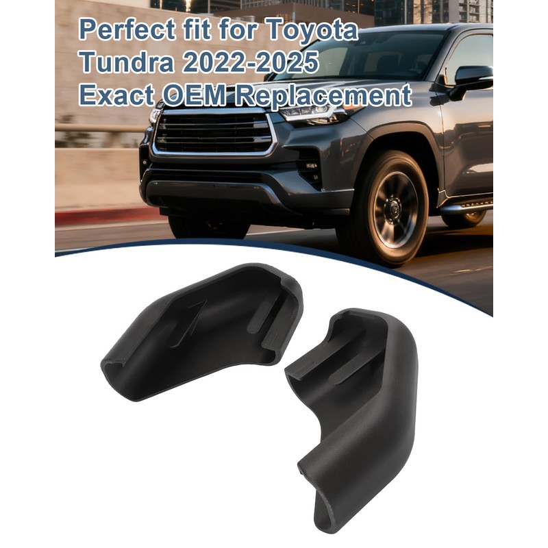 Foruly for Toyota Tundra Running Board End Cap Replacement 2022-2025