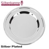 SILBERKANNE Plate 31 cm Pearl Edge Silver Plated Premium Silver-Plated