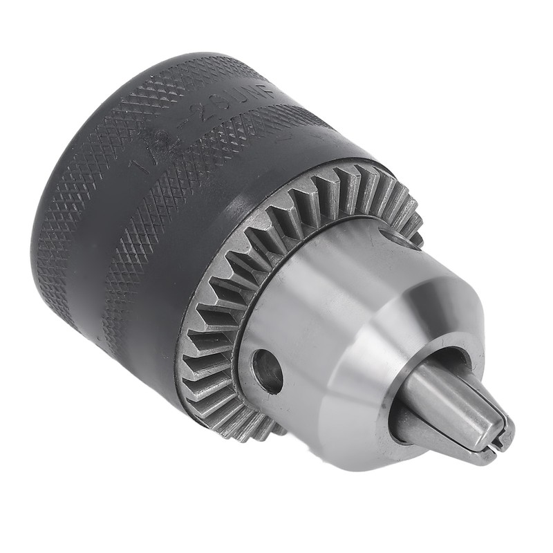 3 Jaw Drill Chuck 1/16‑1/2in with Tightening Key for Impact