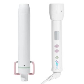 Mane Curl Crush Hair Kit - 1.25" Curling Wand Styling Attachment + Power Bottom Base for Hair Styling Attachments - Designed with Dual Voltage for Travel (2 Count)