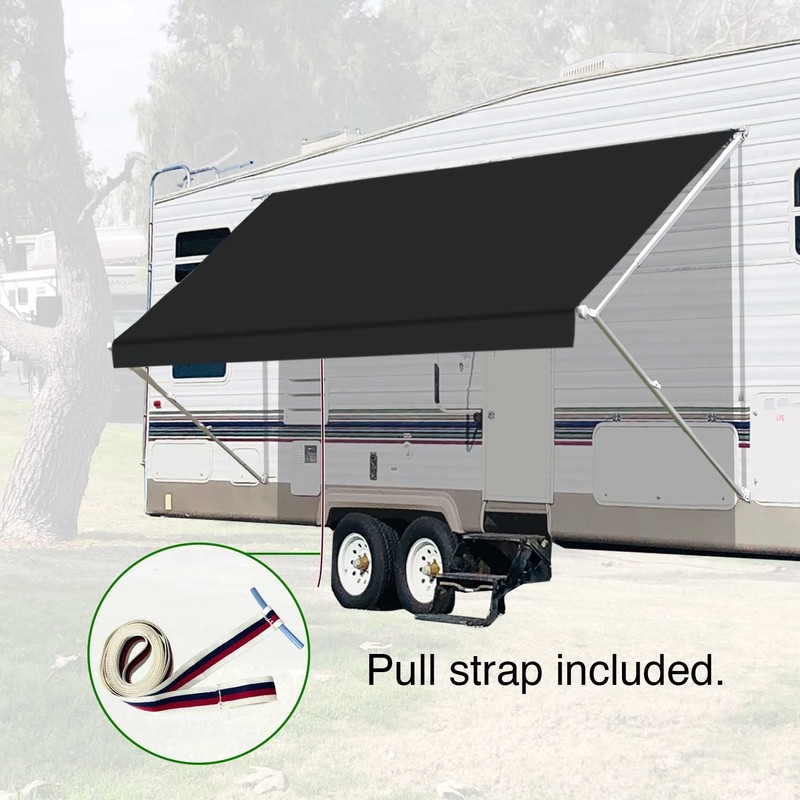 Leaveshade RV Awning Fabric Replacement Motorhome Camper Trailer Awning Fabric