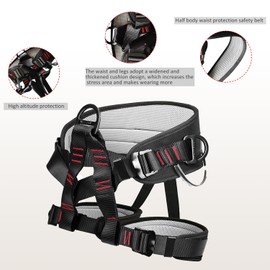 Zupixfer Tree Climbing Spikes, Tree Climbing Gear | Alloy Steel Spurs with Cowhide Leather Straps & Anti-Slip Pads(Blue)