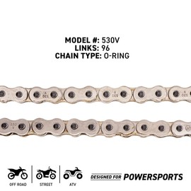 NICHE 530 Drive Chain 96 Links O-Ring With Connecting Master Link for Motorcycle ATV Dirt Bike