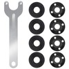 9 Pcs Angle Grinder Wrench Grinder Nut Kit Spanner Wrench