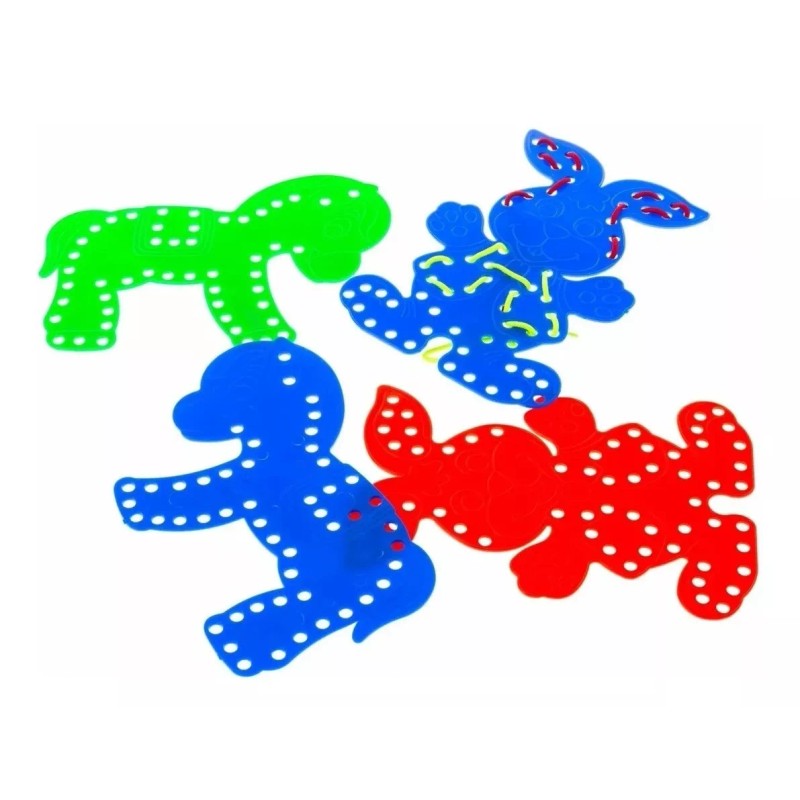 Hacer y Aprender Pasaliston Conejo Y Burro Con 30pz +