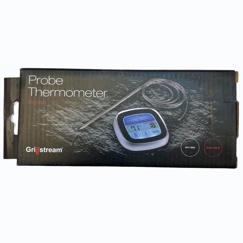 Grillstream Gourmet Gastro Accessory : BBQ Digital Probe Thermometer