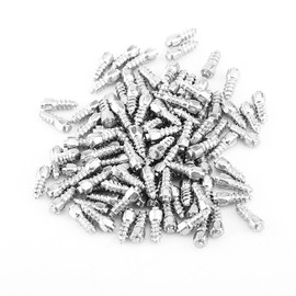 Spikes Bolts for Tyres, Pack of 100 12 mm Car Snow Tyres, Screw-In Spikes Replacement Non-Slip Screw-In Spikes Tyres, for ATV SUV Track Motorcycle Car Tyres