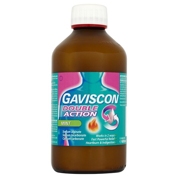 Gaviscon Double Action Mint, 600ml