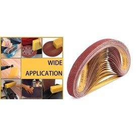 toolsmart Pipe Tube Polisher 20 PCS Grit 120 sanding belt & Rubber Cleaning Eraser Stick