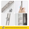 Adjustable Shelf Bracket 40 Inch 8 Pack Silver Shelf Pilaster