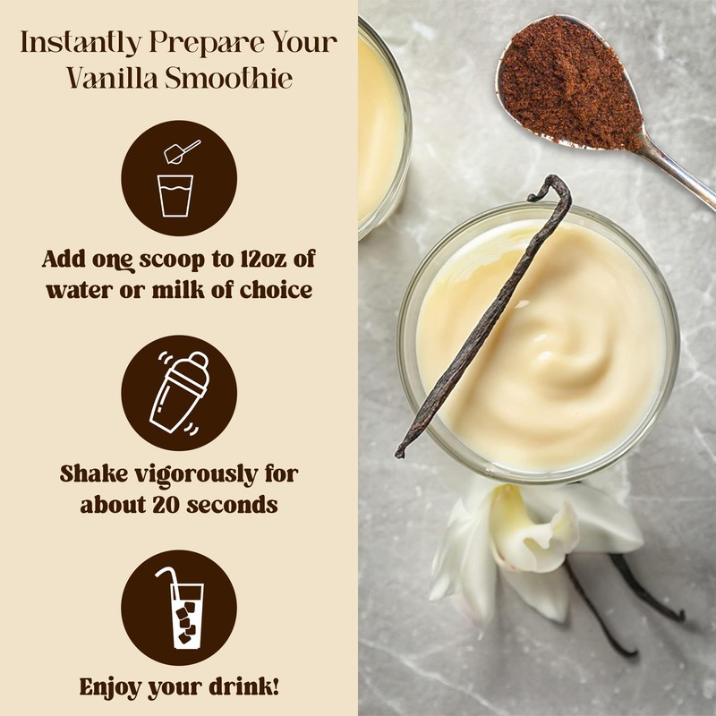 Marquis Vanilla Drink Mix – Smoothie Base and Blended Cream