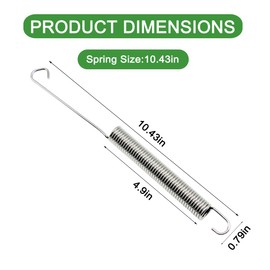 WHHZGYW 732-06226 Extension Spring Compatible with CUB Cadet Ultima ZT1 ZT2 Series 42" 46" 50" 54" 60" Mowers
