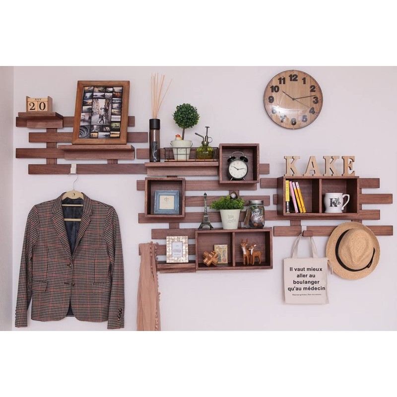 Osmac KB-1DB Wall Hanging Storage, Can Be Attached to Walls,