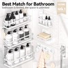 YASONIC Shower Caddy, 6 Pack Large Capacity shower organizer with
