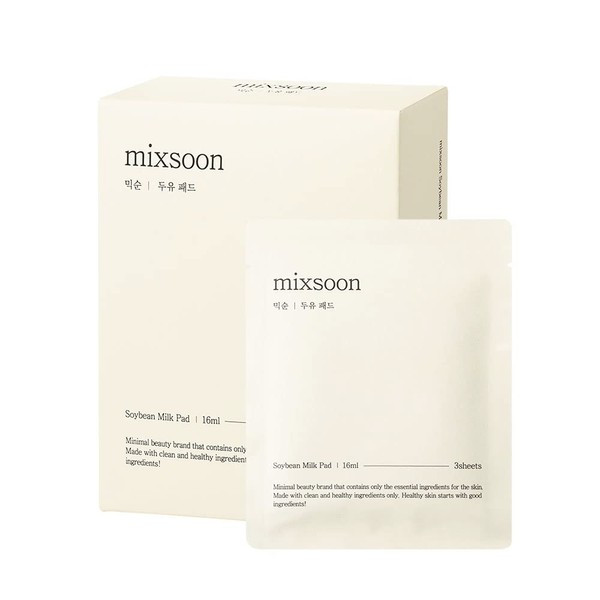 Soy Milk Pads (10 Sheets) Toner Pad Wiping Lotion Wiping