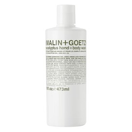 Malin + Goetz Jabón de Mano y Cuerpo de Eucalipto - Gel de ducha hidratante y purificante - Gel de ducha para mujeres y hombres - 473 ml