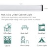 ASOKO Plug-in Under Cabinet Lighting - 12 Inch LED Strip