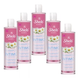Sheló Nabel Shampoo Intimo Shelo Nabel® 265ml. 5 Piezas