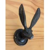 Fyne-Finds Rustic Hare Easter Bunny Coat Towel Hat Hook Vintage