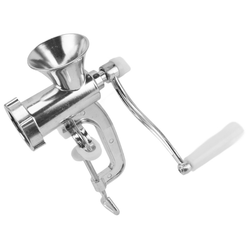 Aluminum Alloy Manual Meat Grinder Sausage Stuffer Hand Crank Meat