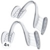 Silent sleep Goyojam anti-teeth grinding guards for sleep, 4 pieces / 고요잠 수면용 이갈이 방지가드, 4개