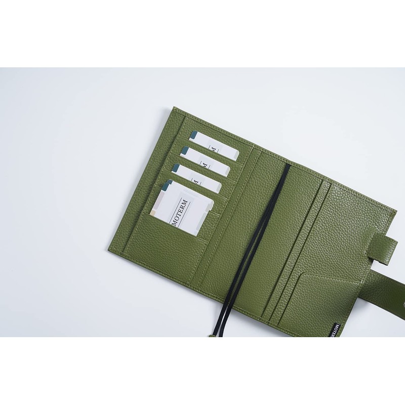 Moterm Leather Cover for A6 Notebook - Fits Hobonichi Cousin,