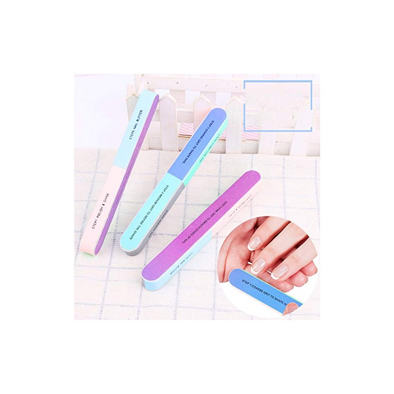 Limas y Pulidores de Uñas, Limas Uñas 7 Lados para