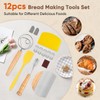 Feestruvte Sourdough Bread Baking Accessories, 12 Piece Bread Baking Tool