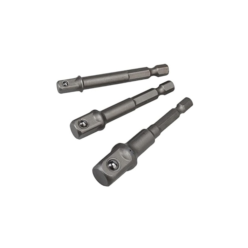 Toolzone 0616 3 Piece Cordless Tool 1/4" 3/8" & 1/2"