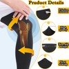 smilixin 2 Pairs Leg Sleeves,Full Leg Compression Sleeve for Men
