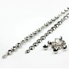 Upholstery Chrome Pin Strip, Decorative,Nails, Pin, Stud, Fixings, Silver with