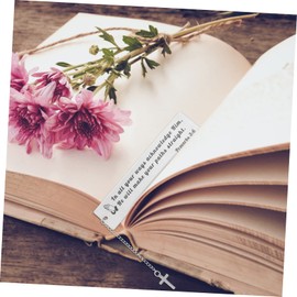 Tofficu 8pcs Metal Bookmark Creative Book Reading Accessories for Men and Women Lightweight and Design for Students and Book for Readers