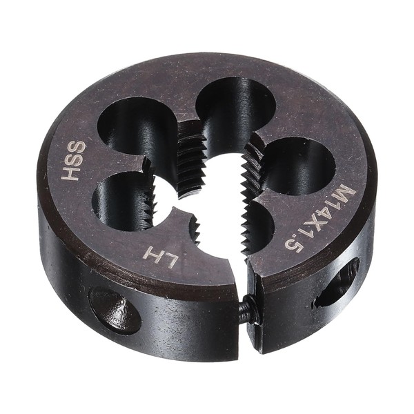 sourcing map Round Threading Die M14 x 1.5 Metric Thread