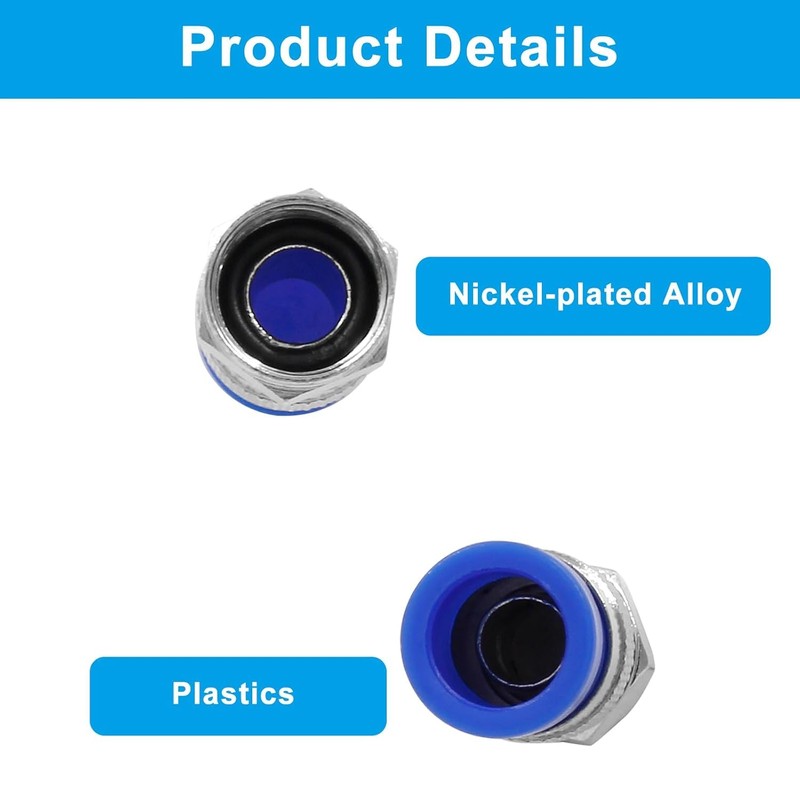 20Pack RG6 F Type Connector Coax Coaxial Compression Fitting,F Type