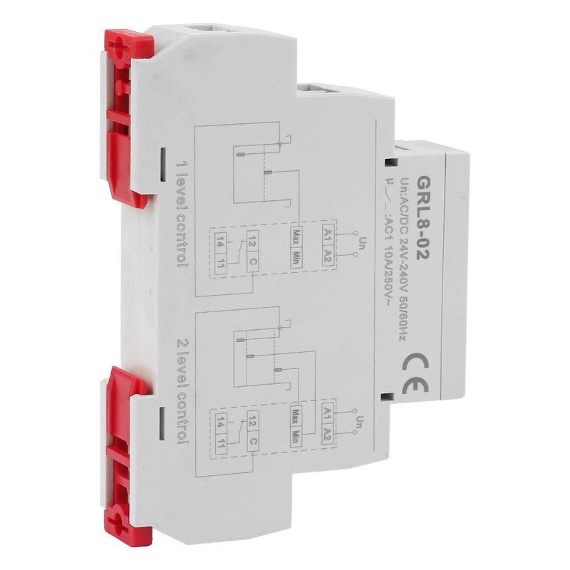 Liquid Level Control Relay GRL8-02 Pool Water Level Controller with