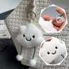 Super Soft Key Fob, Pack of 2, Plush Keyring, Lucky