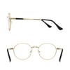 RB.Pilot Classic Round Polygon Reading Glasses for Men Women Light