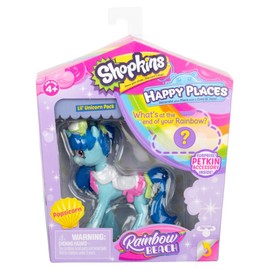 Shopkins Happy Places Rainbow Beach Lil' Pony-Popsicorn