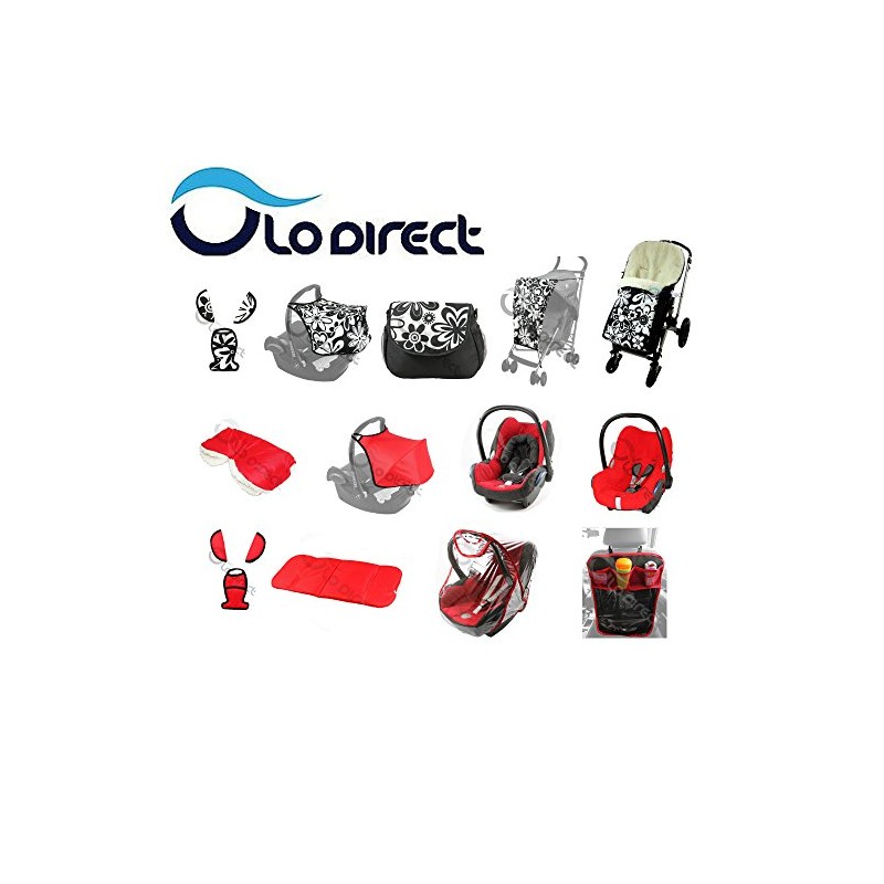 Reversible Cotton & Minky Pram Insert, Liner Covers Universal (Sheep/Green)