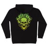 Creature Skateboards Hoody Bonehead Flame Pullover Black Size L