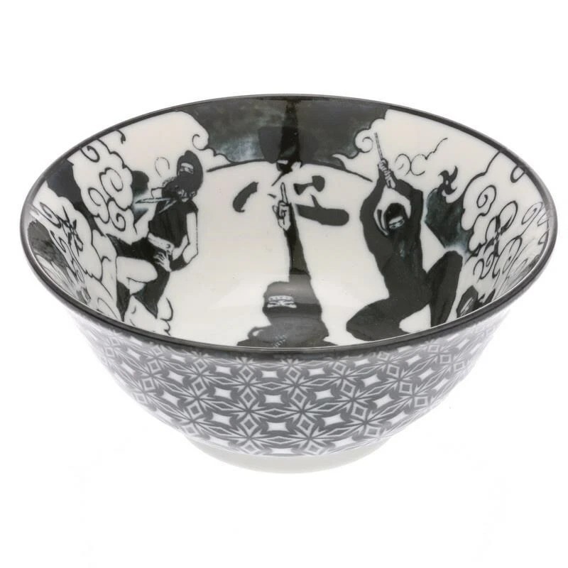 Made in Japan Japanese Rice Soup Noodle Bowl Donburi 6"D