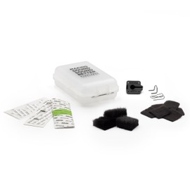 BUBBLEBEE INDUSTRIES Lapel Mic Hiding Kit for Sony ECM V1 – Includes Accessories for Hiding, Noise & Wind Reduction, and Case – Perfect for Content Creators, Videographers, and Filmmakers.