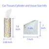 Car Tissue Refill Kit, Travel Tissues, Tissue Refill for Car