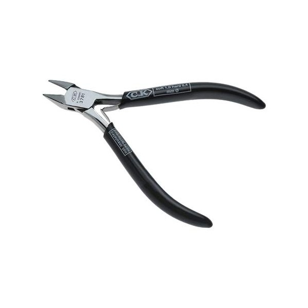 C. K Tools T3781 Precision Diagonal Cutter Mini Bevel Cut, 4-1/2-Inch OAL