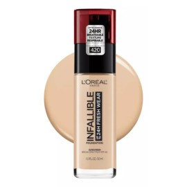 L'Oréal Paris Base de maquillaje líquida L'Oréal Paris Infallible 420, 30 ml