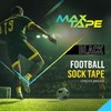Max Tape Black Cohesive Bandage Football Sock Tape, Shin Pad