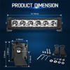 Autofeel 14 inch Led Light Bar, 60W 6300LM, Led Fog