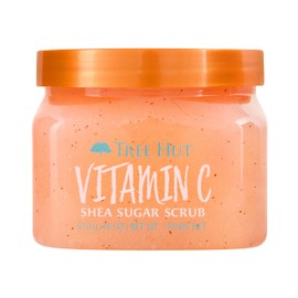 Tree Hut Vitamin C Shea Sugar Scrub, 18 oz, Ultra Hydrating and Exfoliating Scrub for Nourishing Essential Body Care